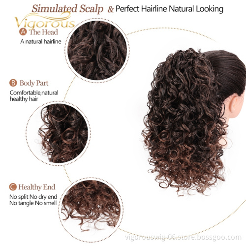 Vendors Synthetic Wig Lowest Price Jerry Curly Darling For Black Women Wholesale Braiding Hair Extention